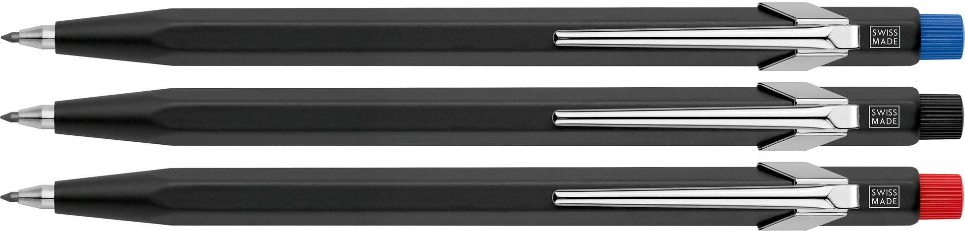 Caran d-Ache Caran d'Ache FIXPENCIL 22 Fallminenstift – 2,0 mm – Aluminium – Farbig sortiert