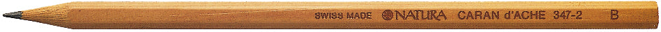 Caran d-Ache Natura Bleistift 3B, hexagonal