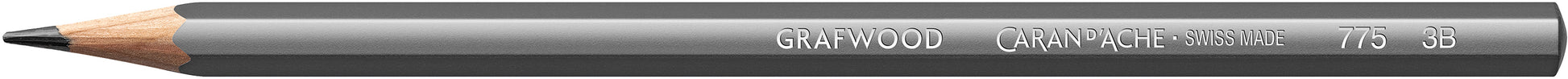 Caran d-Ache Caran d’Ache Grafwood Bleistift 3B, sechskantig