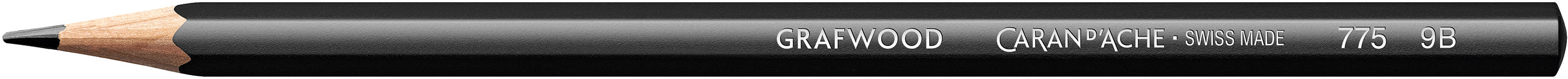 Caran d-Ache Caran d’Ache Grafwood Bleistift 9B, sechskantig