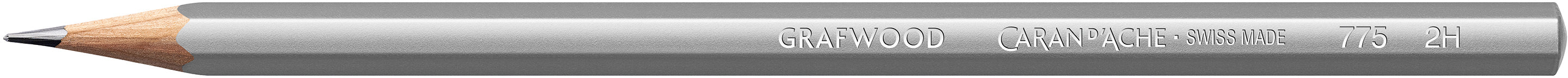 Caran d-Ache Caran d'Ache Grafwood Bleistift 2H, sechskantig