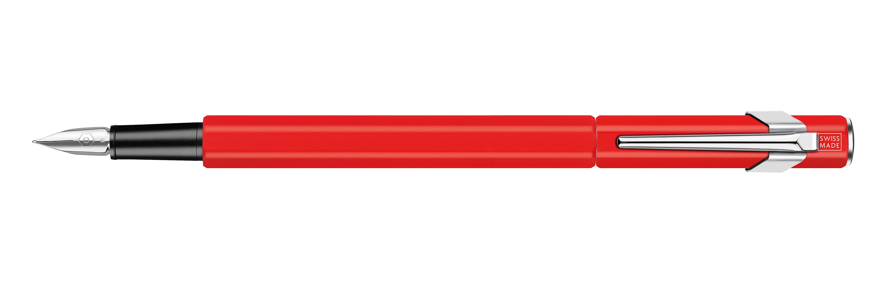 Caran d-Ache 849 Original – Füllfederhalter – EF – Rot – Aluminium