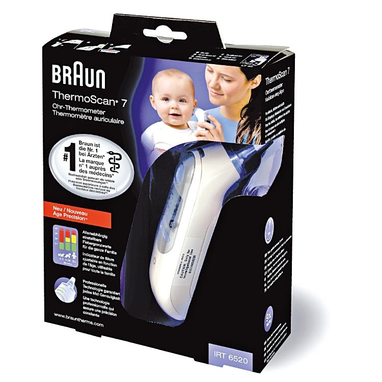 Braun ThermoScan 7 IRT6520 Ohrthermometer