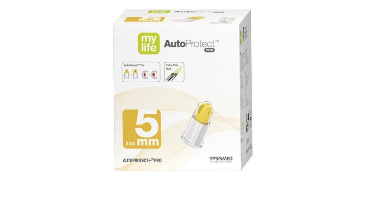 Ypsomed Pen-Nadeln AutoProtect Pro – 5 mm, 31 G (0,25 mm), 100 Stk, steril
