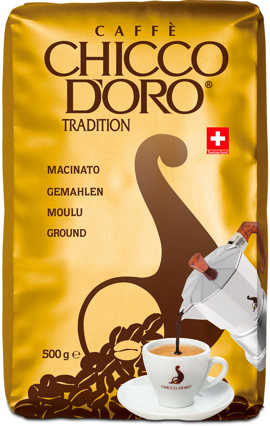 Chicco d'Oro Tradition – Bohnenkaffee – 500 g