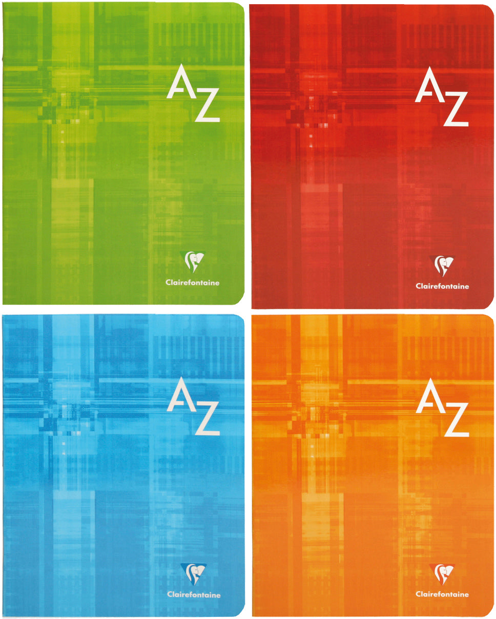 Clairefontaine INDEX Notizheft – 168 × 224 mm – A–Z-Register