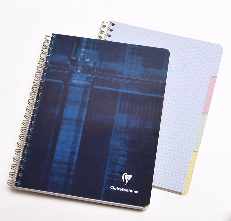Clairefontaine Notizheft – 210 × 280 mm – kariert 5 mm – 90 g/m² – mehrfarbig