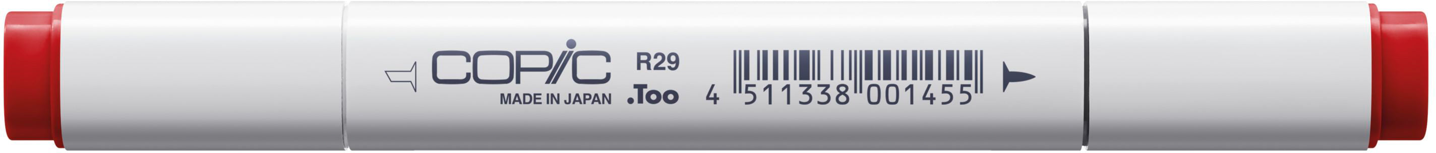 Copic Classic Marker, Doppelspitze – Kombi, alkoholbasiert, Lippenstiftrot