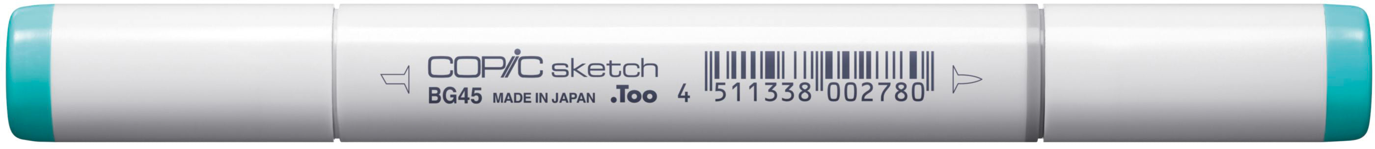 Copic Sketch Pinselstift – Doppelspitze, Kombi, alkoholbasiert, BG45 Nile Blue