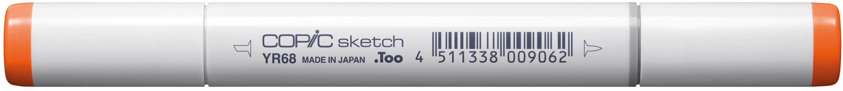 Copic Sketch Pinselstift, Doppelspitze – Kombi, alkoholbasiert, Orange