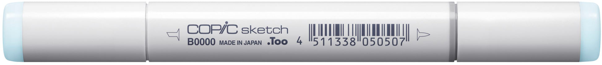 Copic Sketch Pinselstift, Doppelspitze – Kombi (Pinsel + Medium Broad), Alkoholbasiert, B0000 Pale Celestine