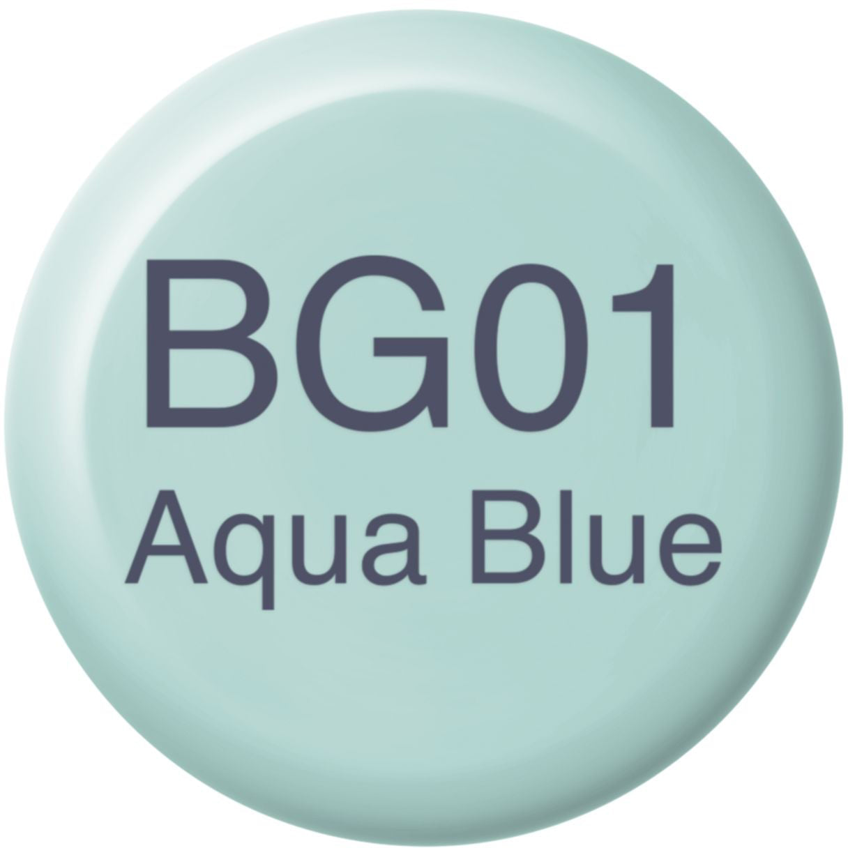 Copic Tinten-Nachfüllung – Aqua Blau BG01 – 12 ml – für Copic Marker (Classic, Sketch, Ciao, Wide)