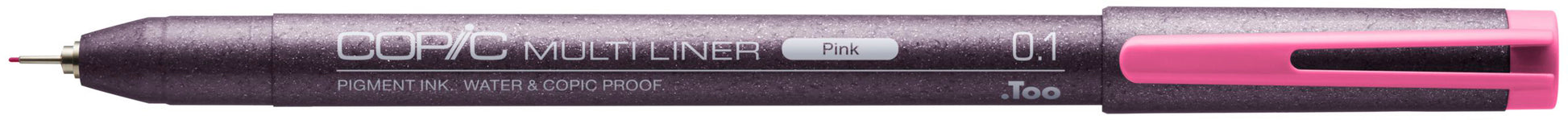 Copic Multiliner Fineliner – 0,1 mm, pink, wasserfest