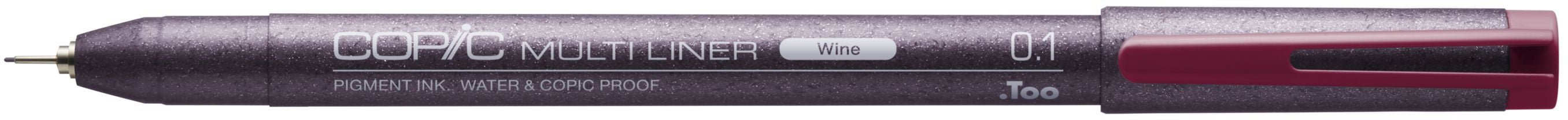 Copic Multiliner Fineliner – 0,1 mm, weinrot, wasserfest