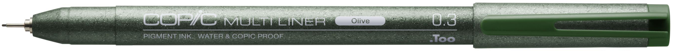 Copic Multiliner Fineliner – 0,3 mm, olive, wasserfest