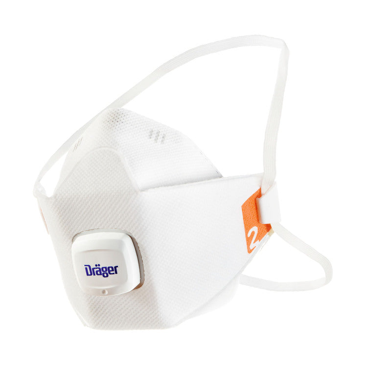 Dräger Atemschutzmaske FFP2 X-plore 1920V – NR, D – S – Weiss – 10 Stk. – EN 149