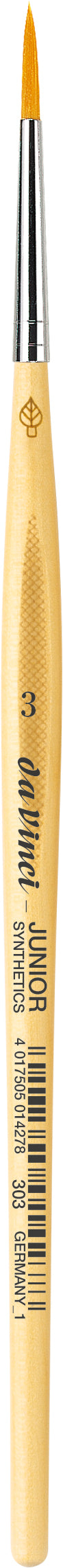 Da Vinci – Rundpinsel Junior Synthetics VA-303_3 – Rundpinsel, Grösse 3, Synthetik