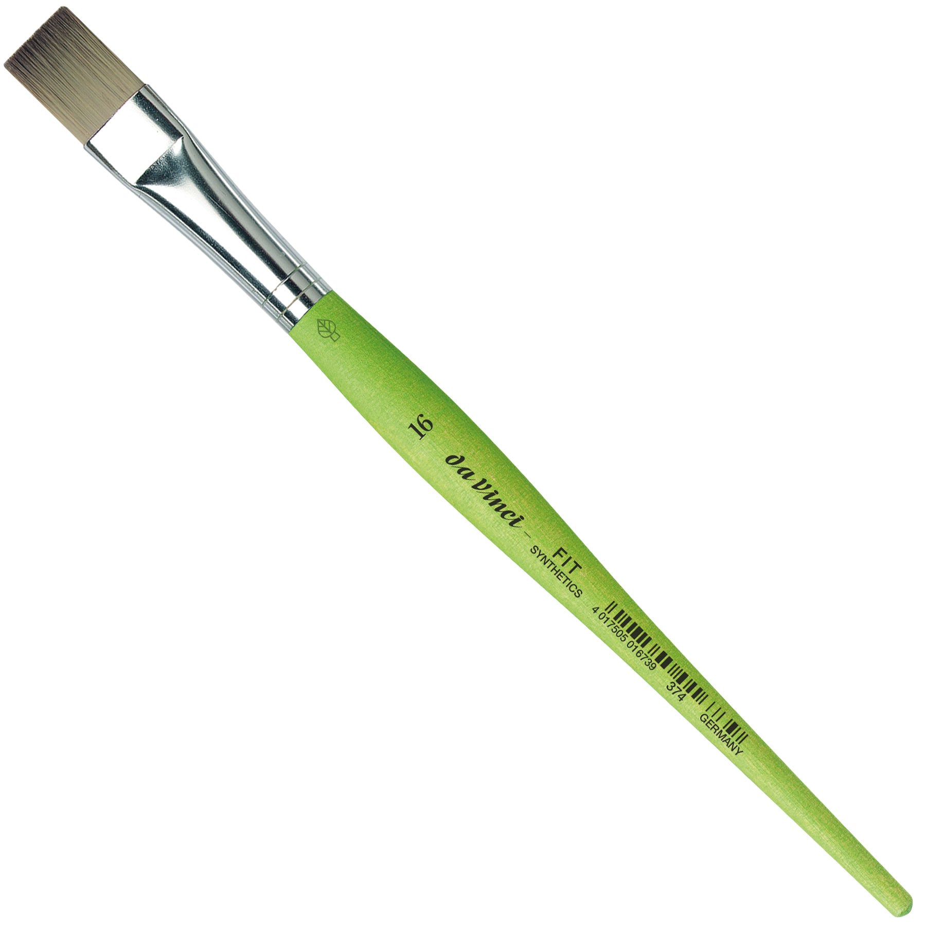 Da Vinci – Fit Synthetics VA-374 – Flachpinsel, Grösse 16, Breite 15 mm, Synthetik, Länge 205 mm