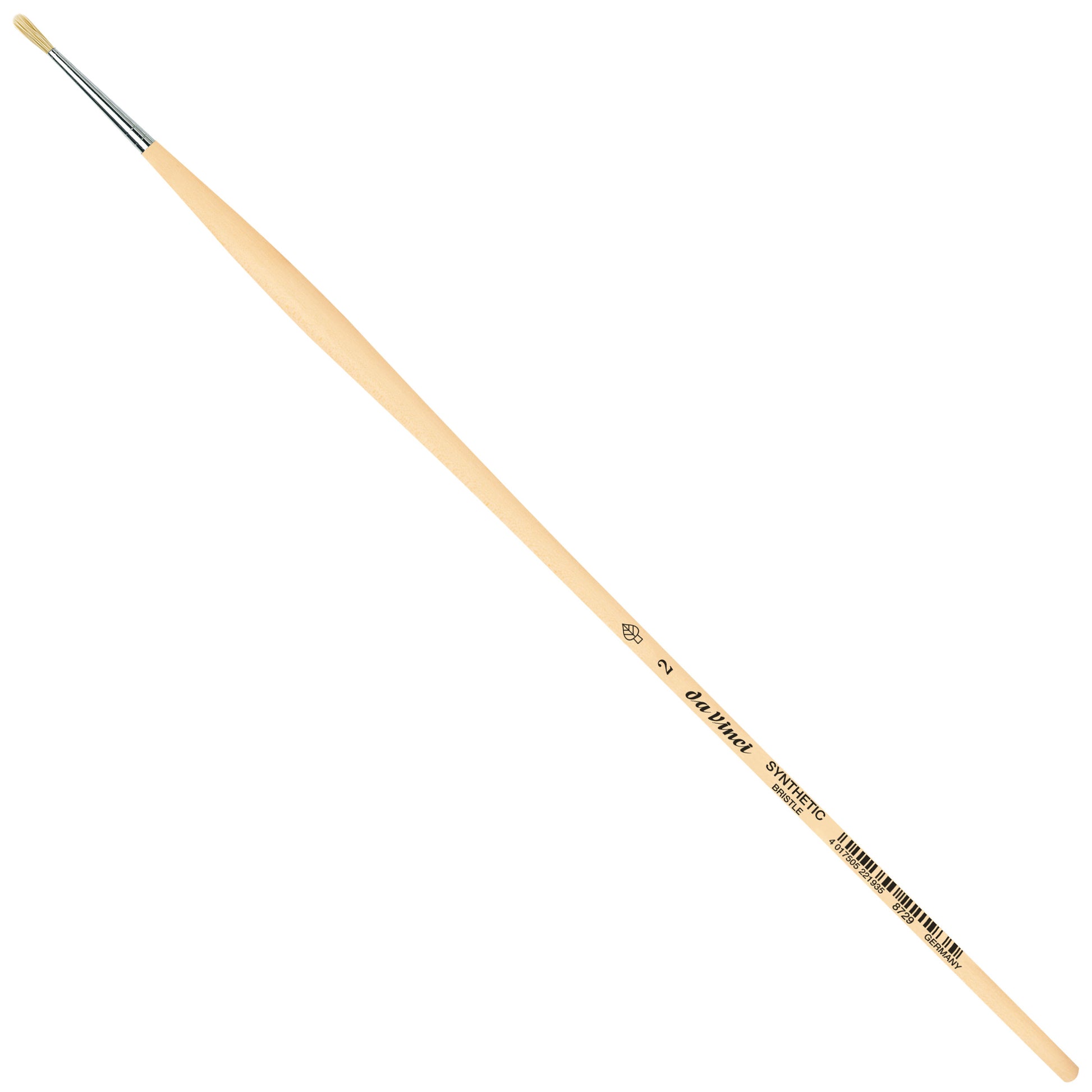 Da Vinci – Serie 8729 – Pinsel – Borstenpinsel, Grösse 2, Breite 10 mm, Synthetik