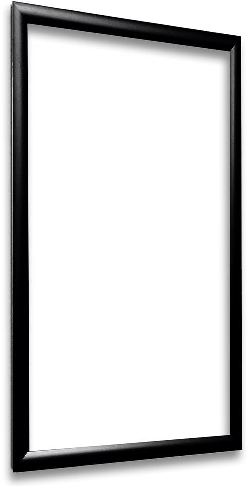 Deflecto Plakatrahmen – für A4 – Klapprahmen – Schwarz – Aluminium – 340×460×20 mm