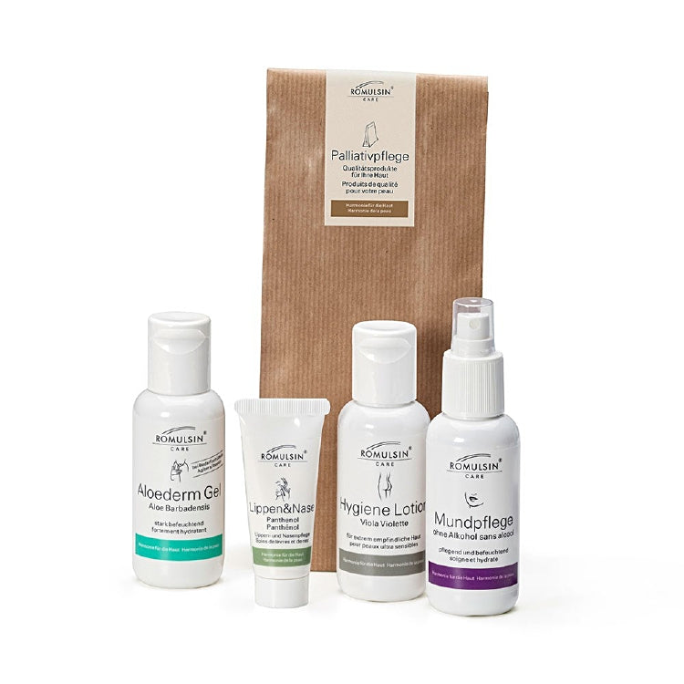 Diacosa Palliativpflege-Set Romulsin – Lippen- und Nasenpflege 25 ml, 3 × 100 ml