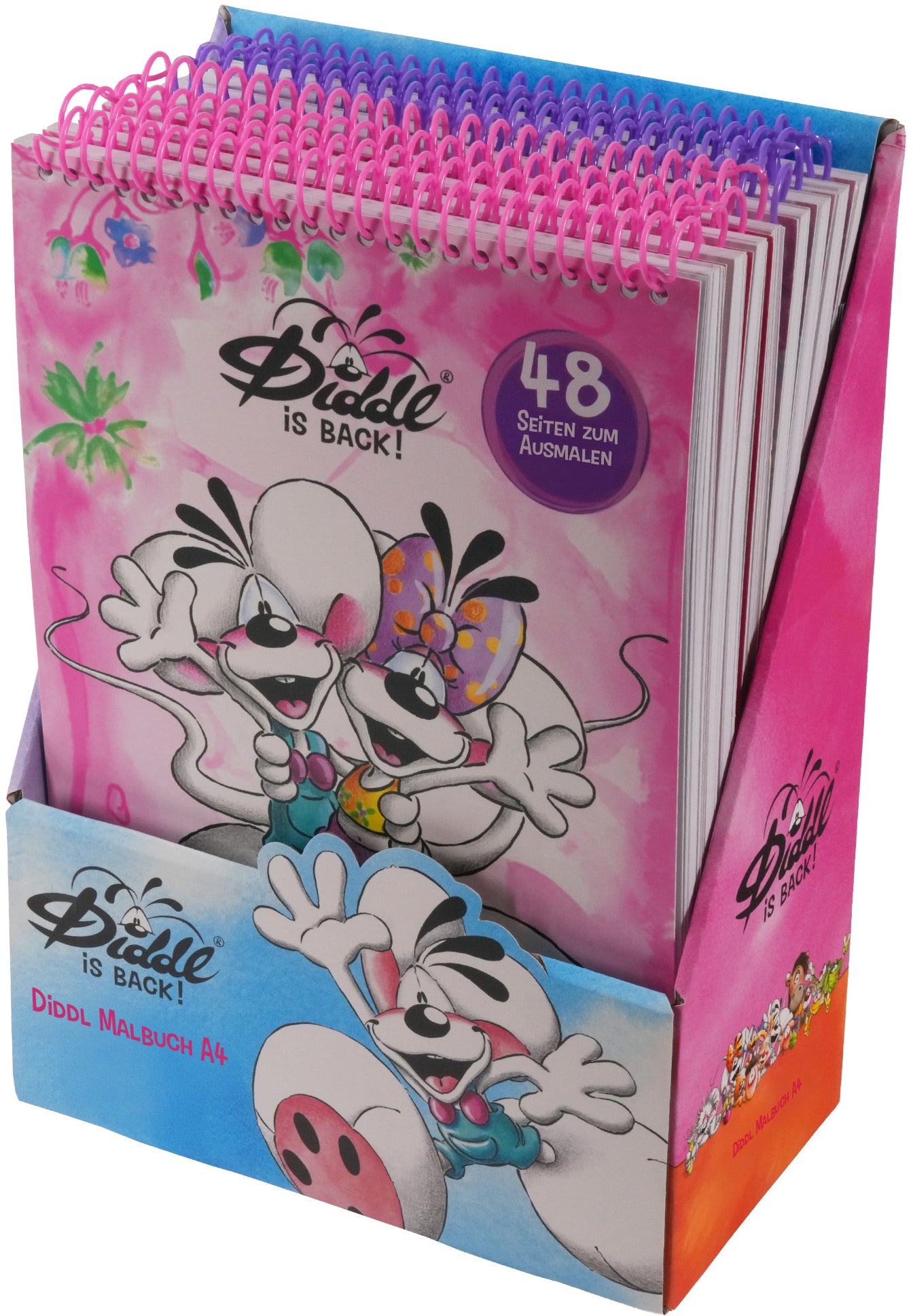 Diddl Malbuch – A4 – assortiert