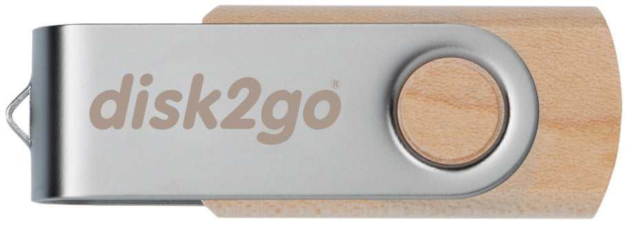 disk2go WOOD 32 GB USB-Stick – USB 2.0