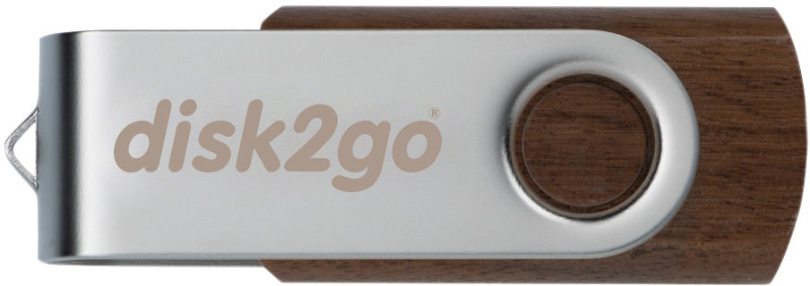 disk2go WOOD 64 GB – USB-Stick, USB 3.0