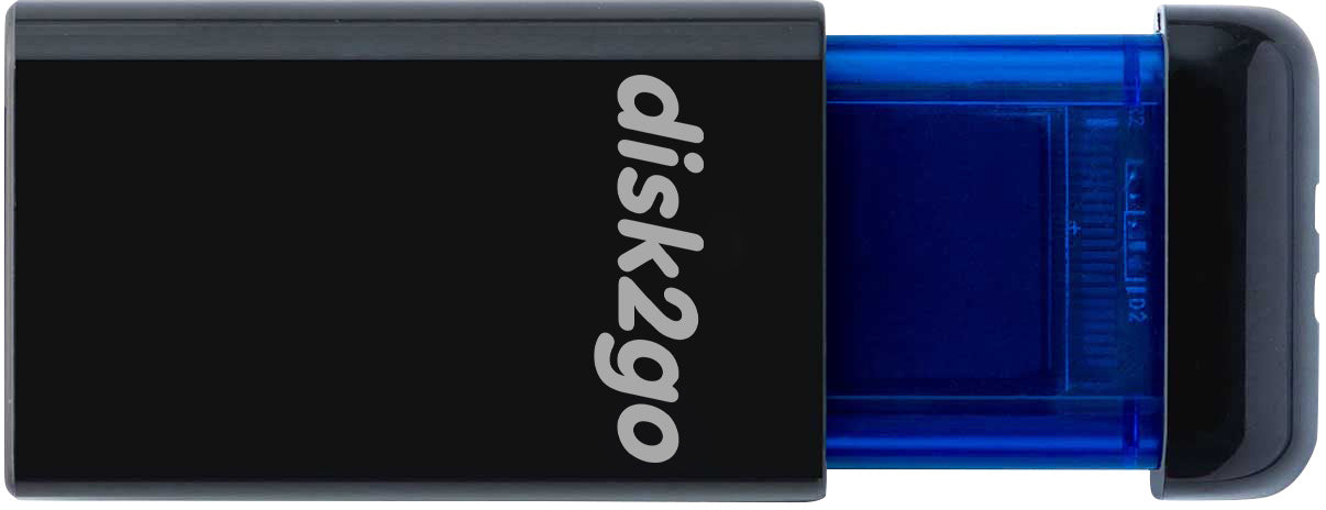 disk2go qlik edge – 8 GB, USB 2.0