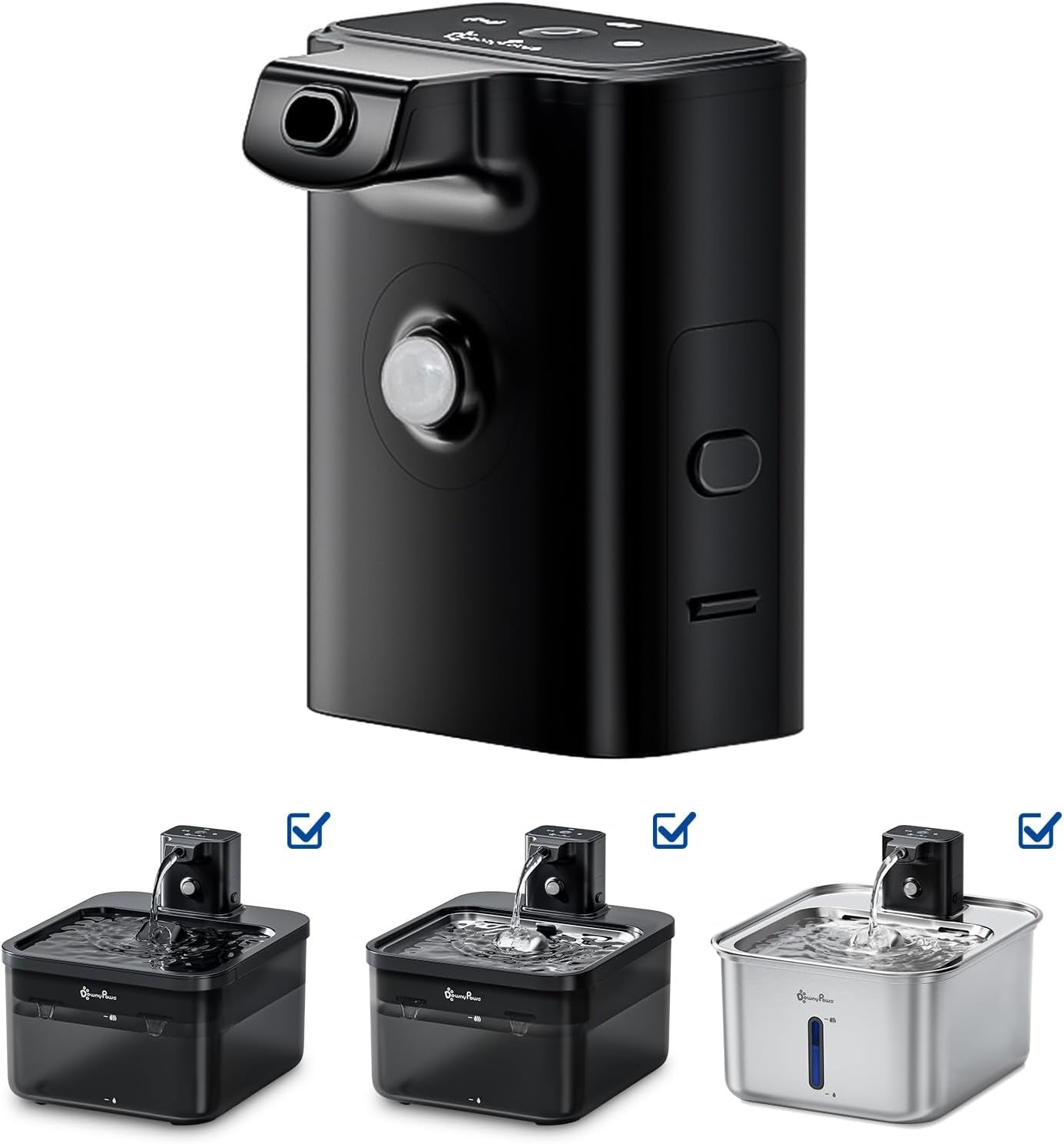 Downypaws Ersatzakku – 4000 mAh – für FurSink DPWFP6 – 1 Stk.