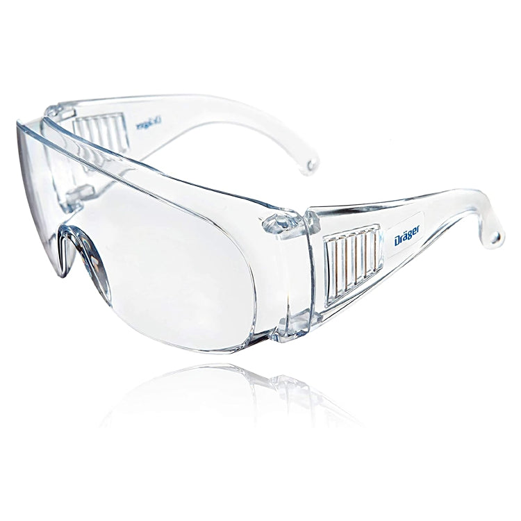 Dräger Überbrille X-pect 8110 – klar, beschlagfrei, UV-Schutz, 10 Stück