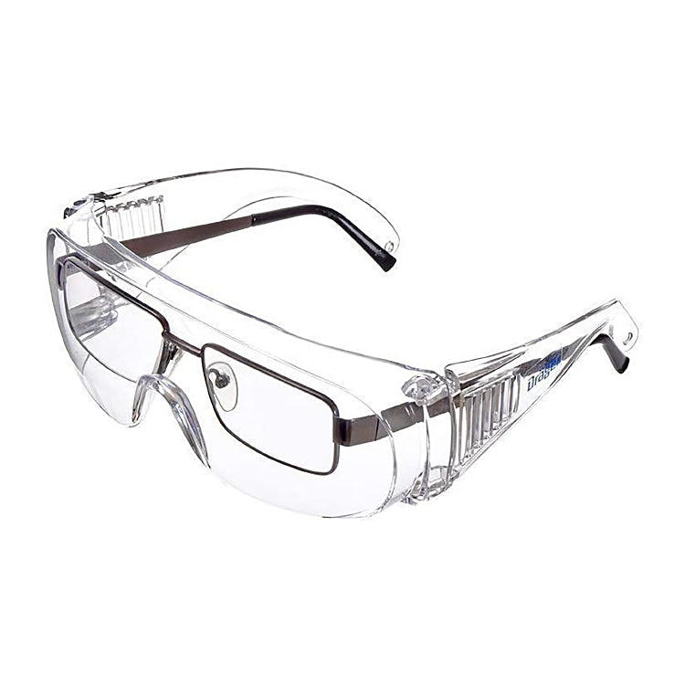 Dräger Überbrille X-pect 8110 – klar, beschlagfrei, UV-Schutz, 10 Stück