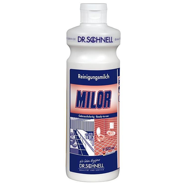 Dr. Schnell Milor Allzweckreiniger für kalkgebundene Steine – Flüssigkeit, Flasche – 500 ml