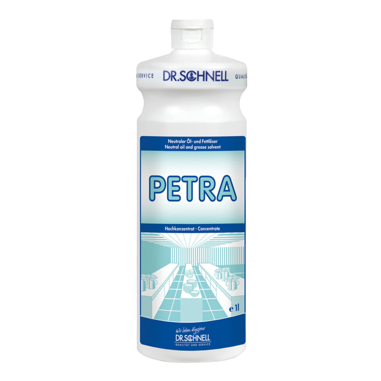 Dr. schnell Petra Küchenreiniger/Fettlöser – geruchsneutral, Konzentrat, Flasche – 1 l
