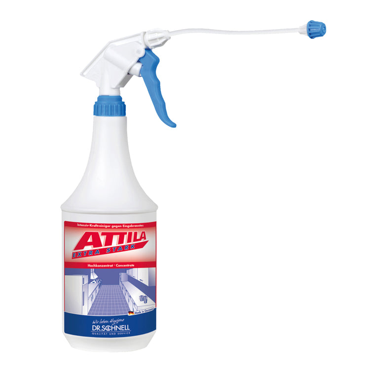 Dr. schnell Attila Backofen- & Grillreiniger für Grillgeräte/Backöfen – Sprühflasche – 1 l