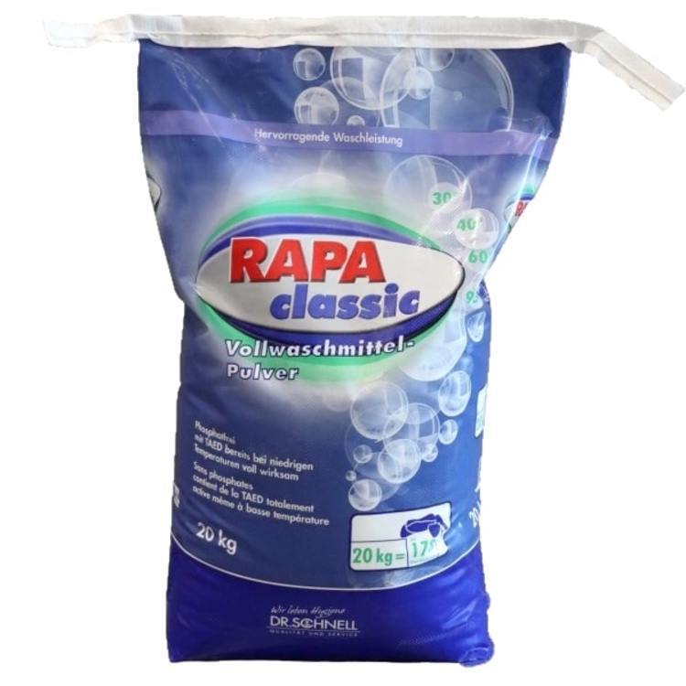 Dr. schnell RAPA – Waschpulver für Weiss- und Buntwäsche CLASSIC – 20 kg