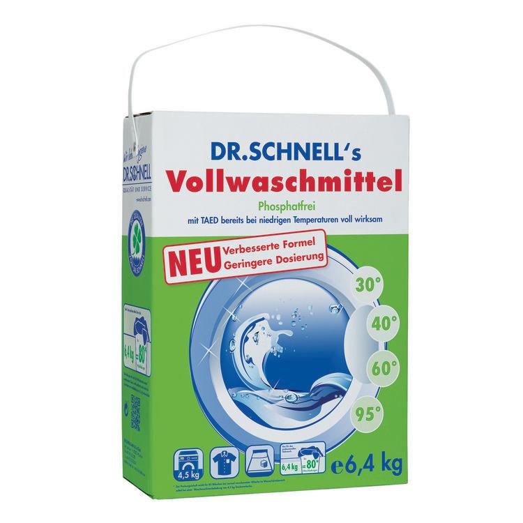 Dr. Schnell – Waschpulver für Weiss/Color – 6,5 kg