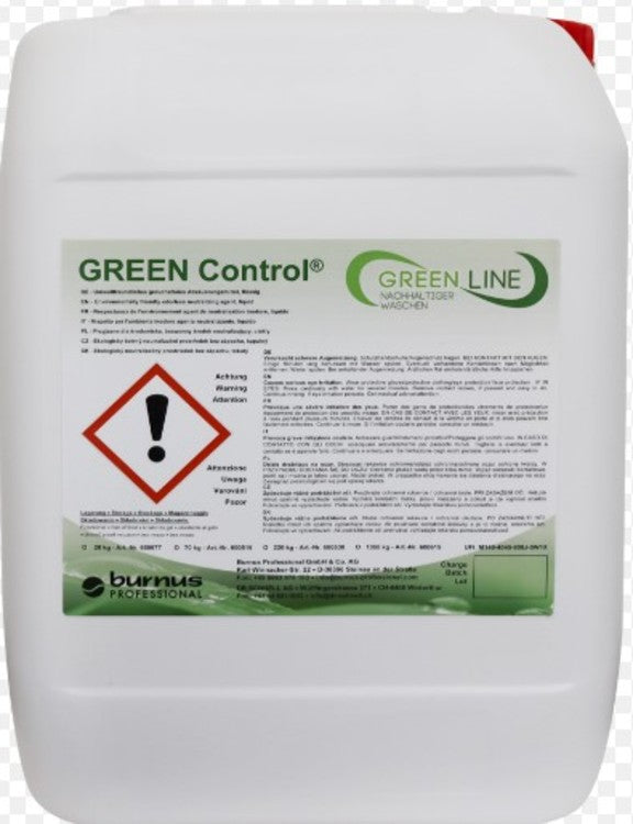 Burnusprofessional Spezialwaschmittel für Absäuerung im Spülbad Green Control – geruchsfrei – 20 kg