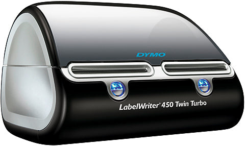 DYMO LabelWriter 450 TwinTurbo – Etikettendrucker (Thermodirekt), 600×300 dpi, USB