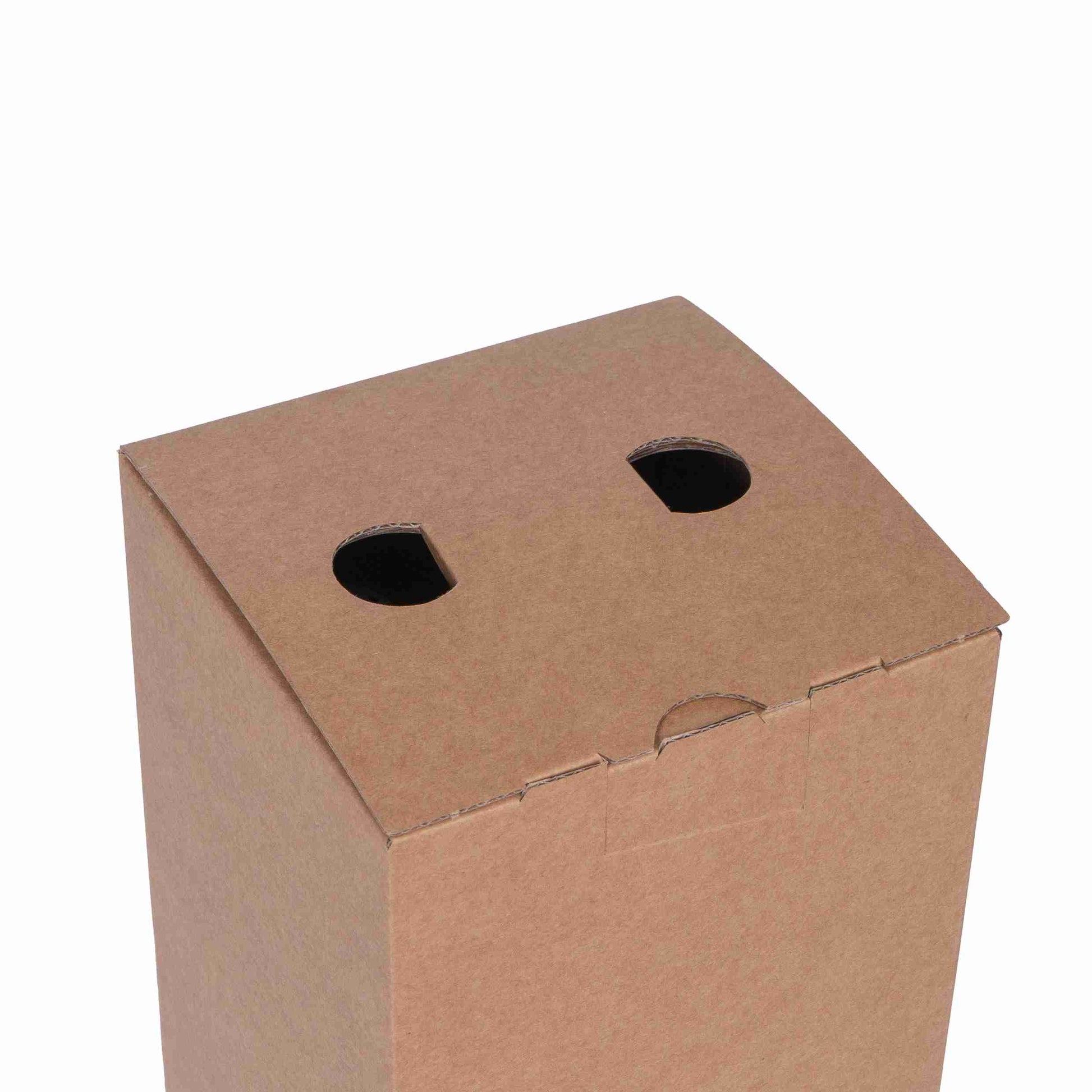 Model Flaschenträger – 4 × 0,33 l – für Flaschen bis Ø 61 mm/230 mm – mit Sichtfenster, mit Grifflöchern