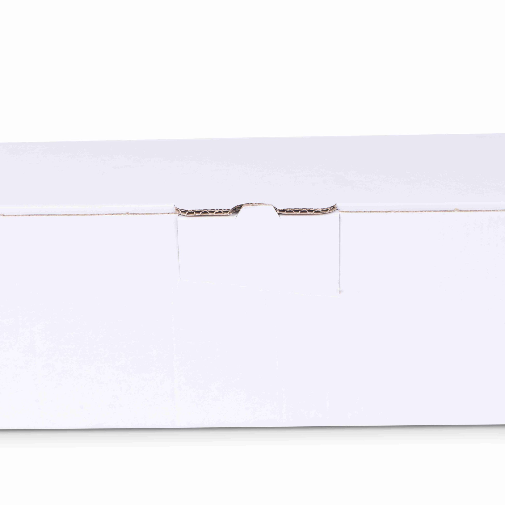 Model Versandkarton – für 0,75 l Flasche (H max. 324 mm, Ø 85 mm) – 373 × 130 × 103 mm, Automatikboden, selbstklebend