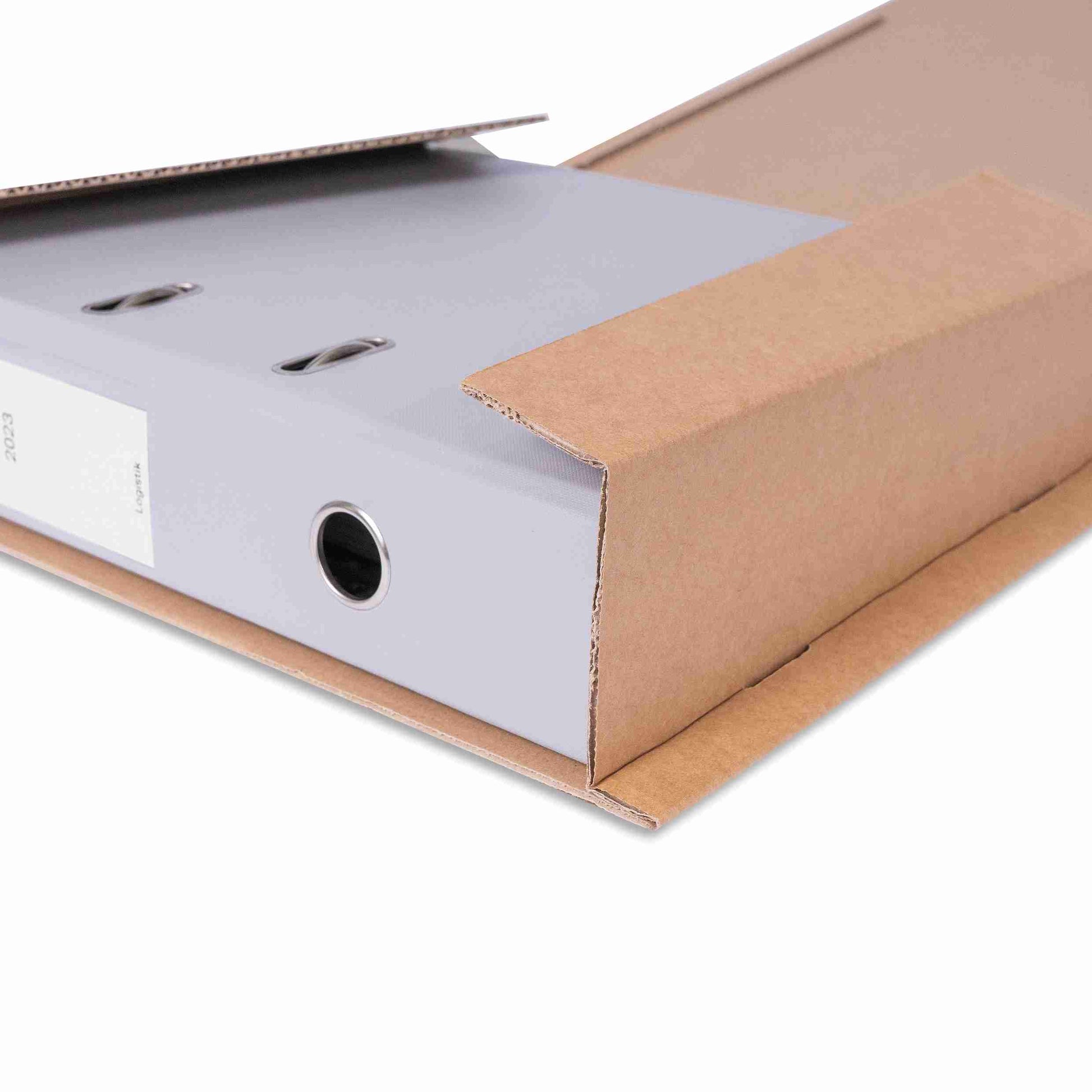 Model Versandverpackung – 320 × 290 × 80 mm, braun, selbstklebend – 1 Stk., ab 20 Stk.