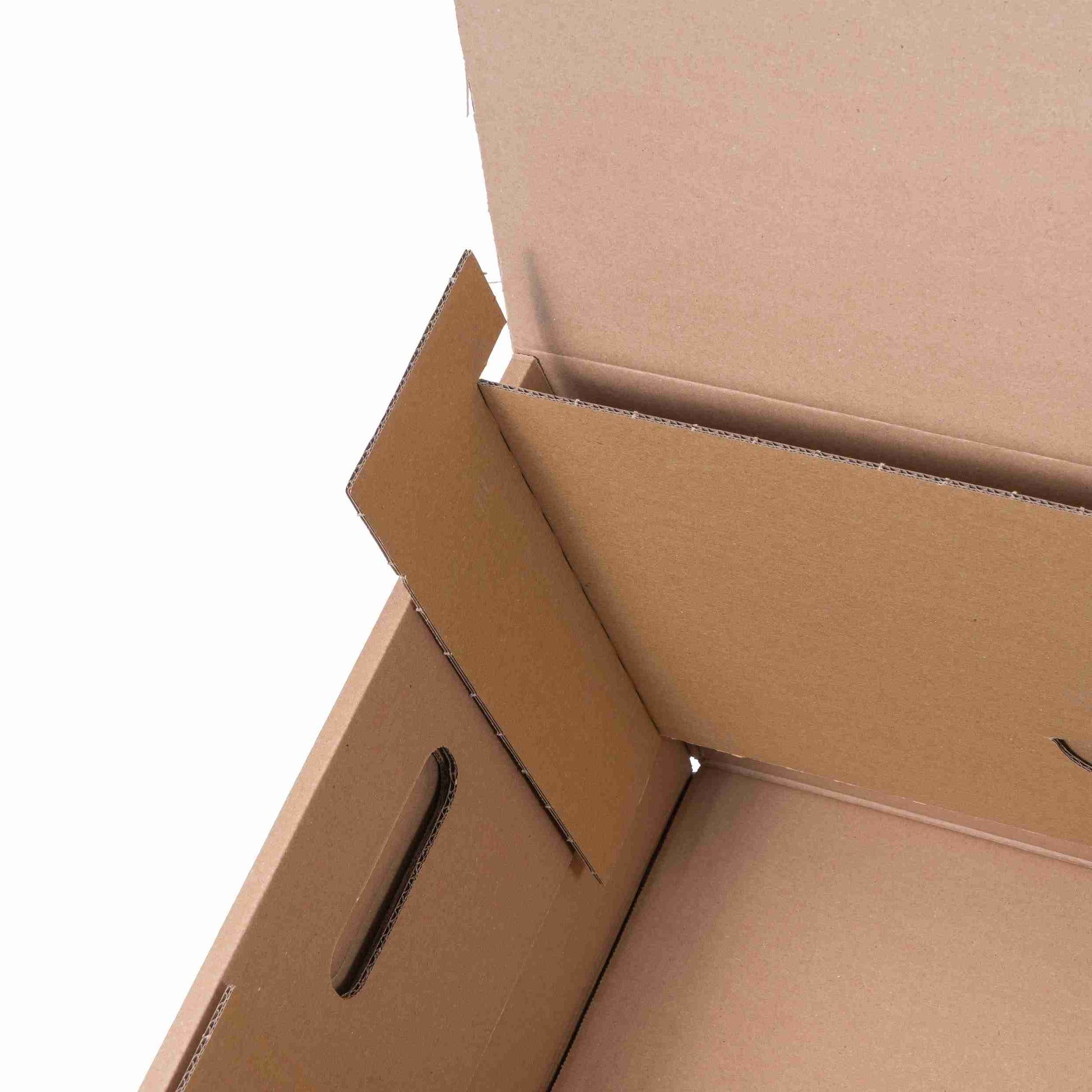 Model Einsatz – für Hängeregister & modularer Umzugskarton mittel – 553 × 29 × 289 mm, braun, Karton – 1 Stk., ab 25 Stk.