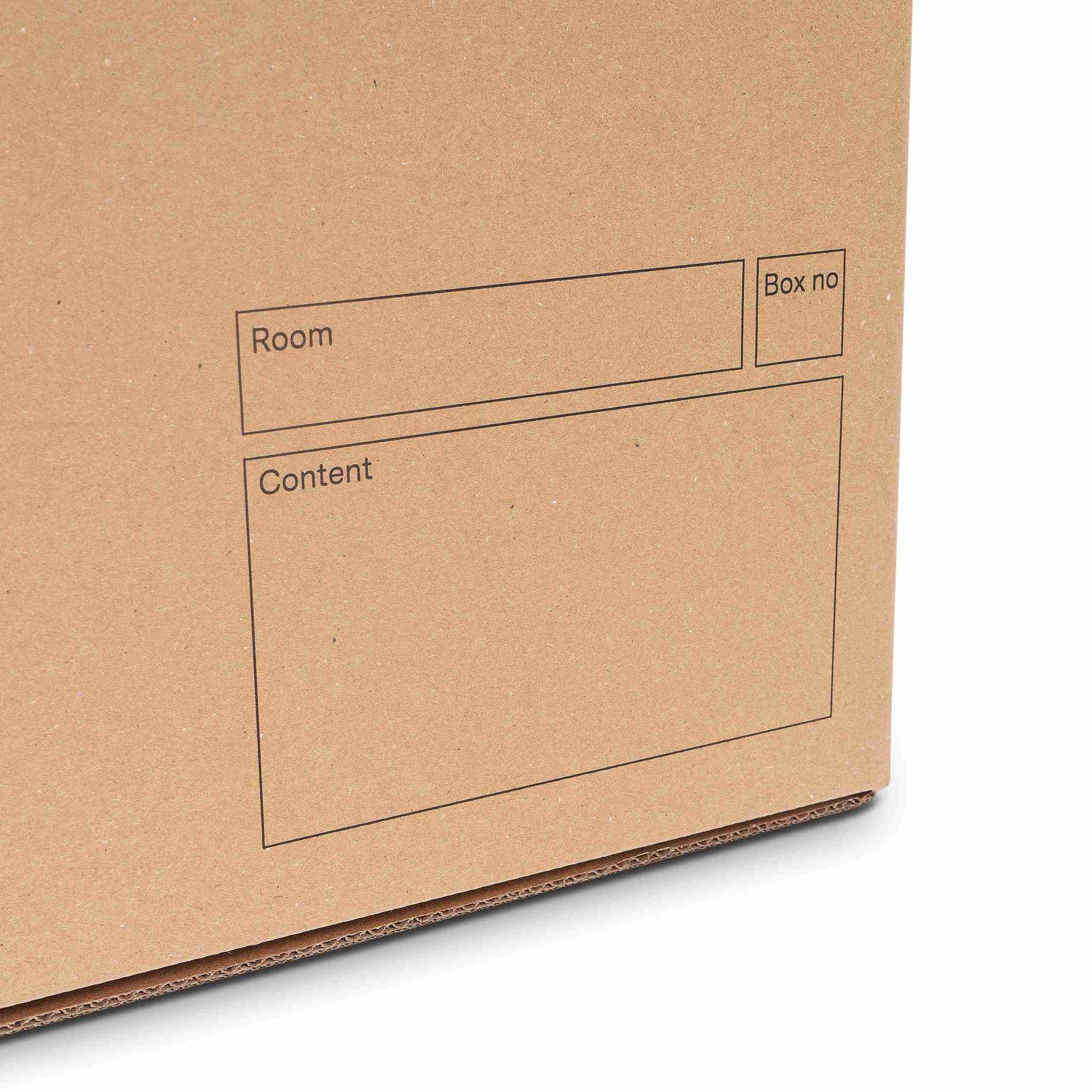 Model Fix-Aufrichtekarton – 567 × 358 × 688 mm, braun, 2-wellig, Deckel – 1 Stk., ab 20 Stk.