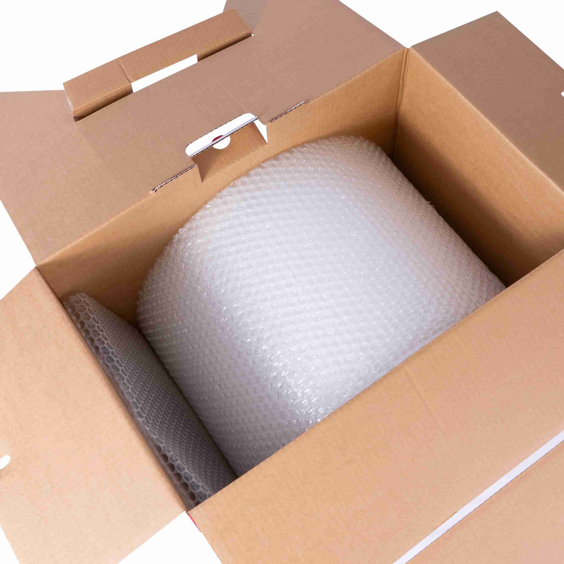 Model Luftpolsterfolie Bubble Pak – perforiert, Perforation alle 500 mm – 30 cm × 50 m – Plastic – 1 Stk., ab 3 Stk.