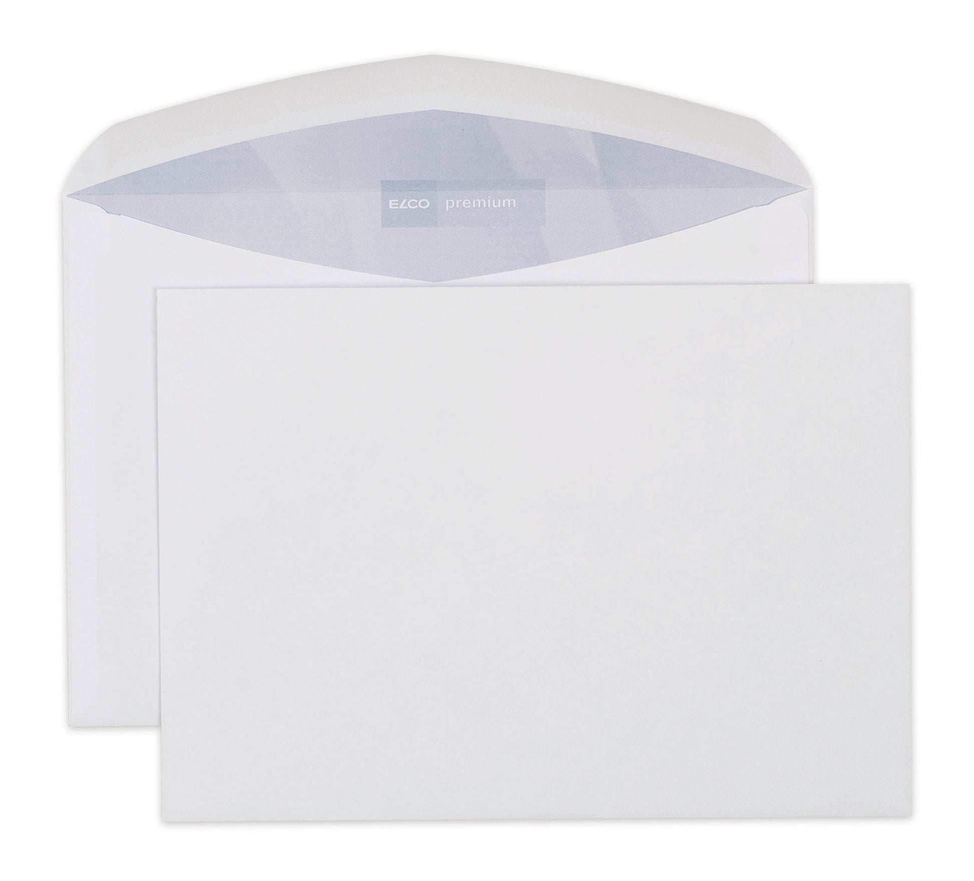 Elco Couvert C5, ohne Fenster, gummiert, hochweiss, 100 g/m², mit Innendruck – 500 Stk.
