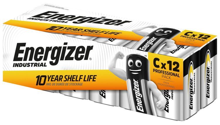 Energizer – C Batterien, Alkaline, 1,5 V – 12 Stk.