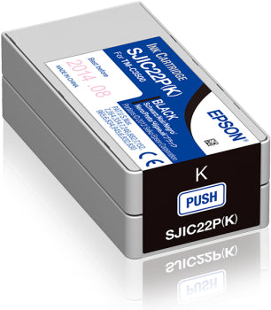 Epson C33S020601 Schwarz Tintenpatrone (Original) – für TM-C3500