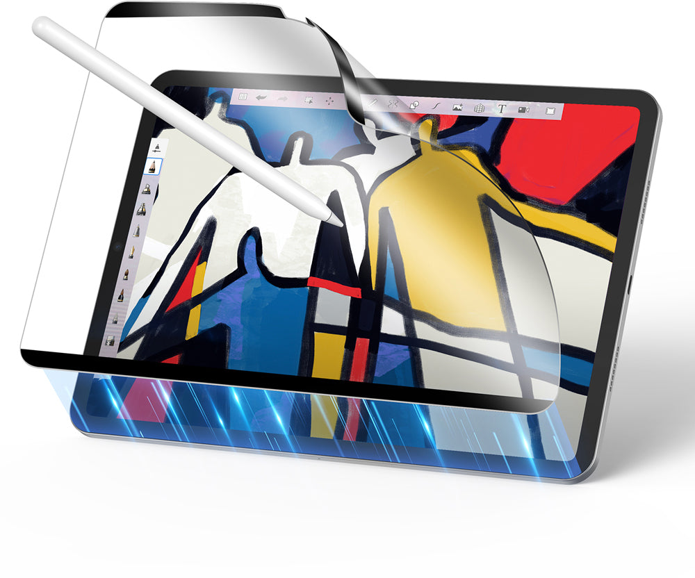 Electronic Silk Road Corp. ESR Panzerglas für iPad Air 13" (2024) – Paper-Feel, magnetisch