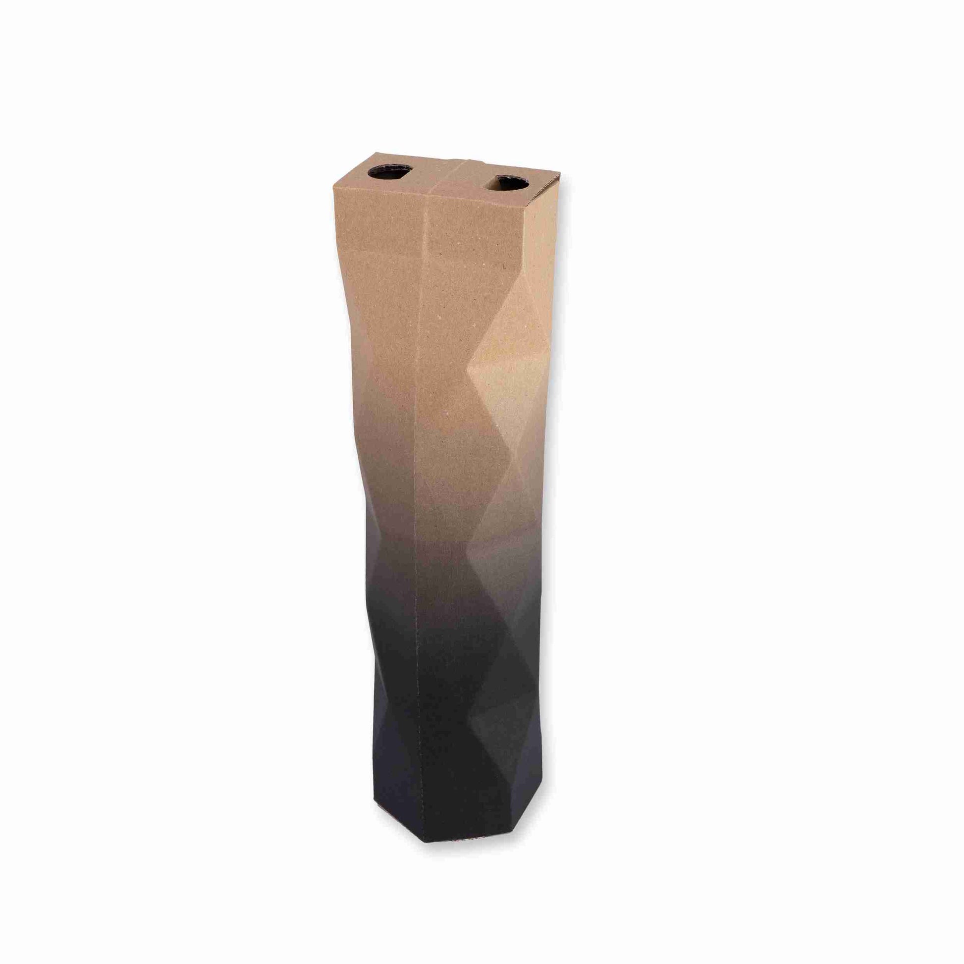 Geschenkbox Edgy-Box Wellpappe – 84 × 362 × 84 mm – für 0,75 l Flasche – 1 Palette (6'600 Stk.)